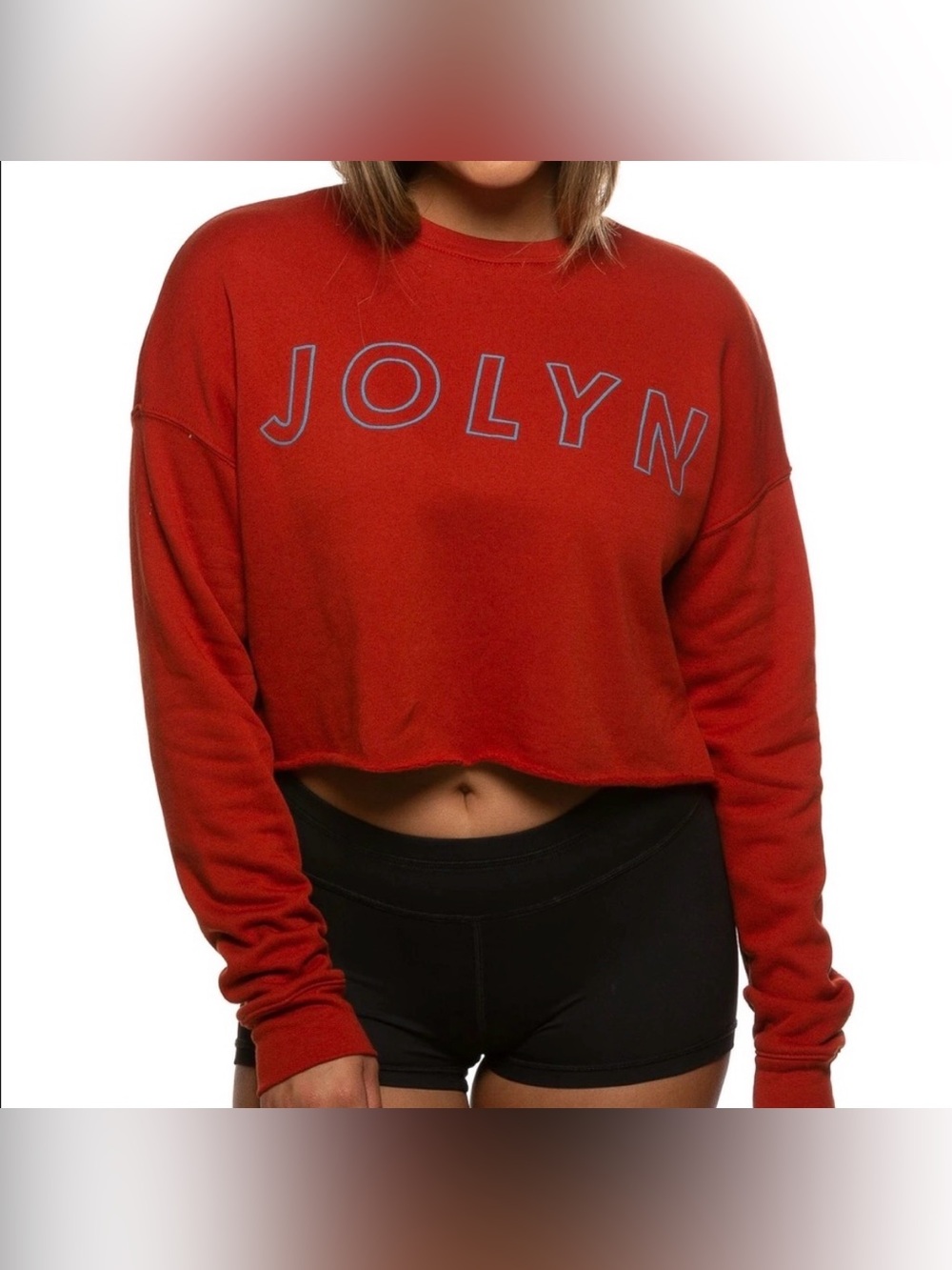 JOLYN CROPPED MONDAY SWEATSHIRT M